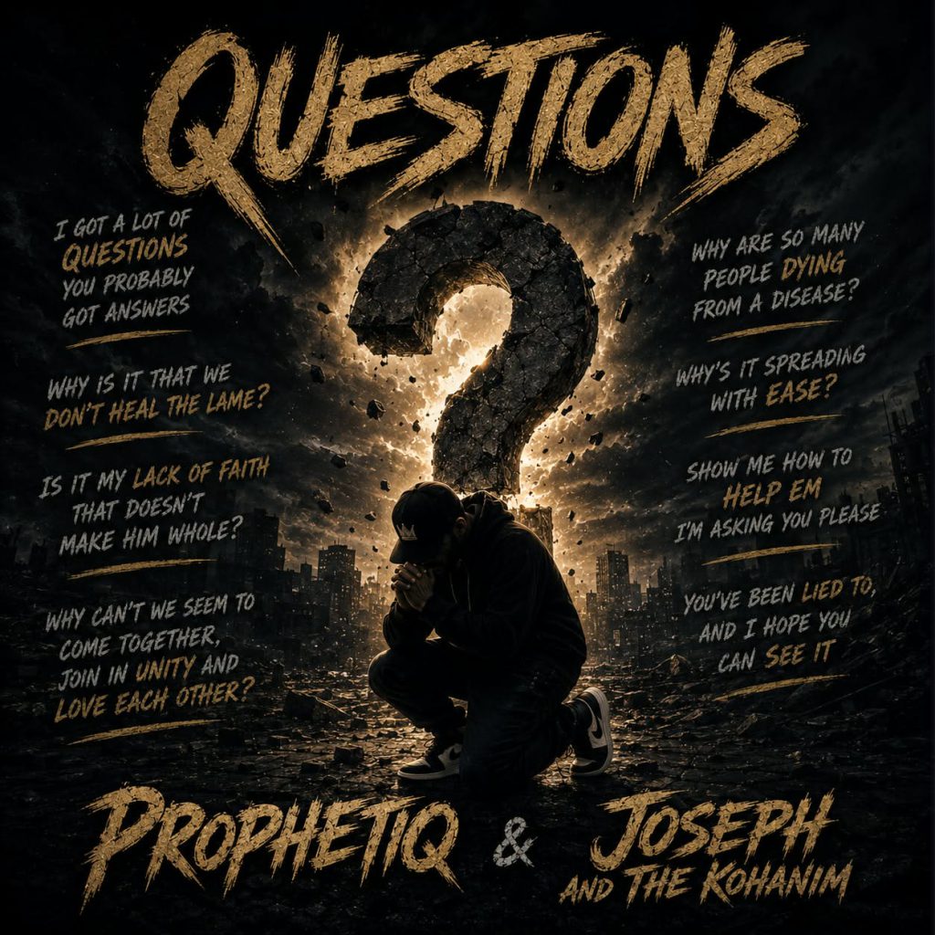 Questions EP cover, credited to ProphetiQ & Joseph And The Kohanim